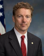 Rand Paul official portrait with flag edit