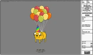 Modelsheet jake withpartyhatballoons