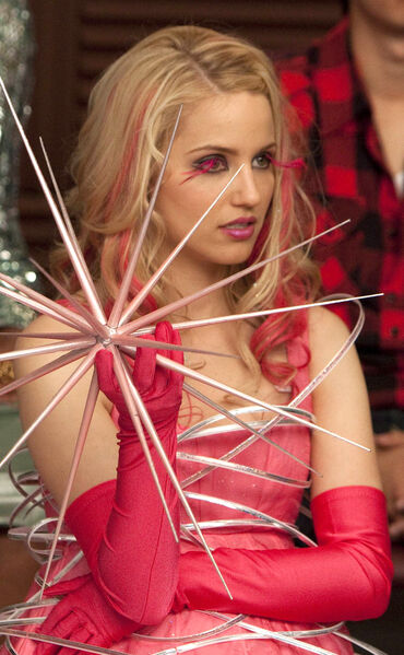 dianna agron hairstyles on glee. dianna agron glee lady gaga.