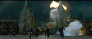 DH2 Death Eaters storm Hogwarts