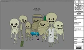 Modelsheet candypeople skeleton