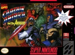 Captain America & The Avengers SNES cover
