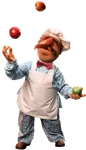 Swed chef juggling