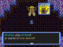 Giratina en Gran Abismo