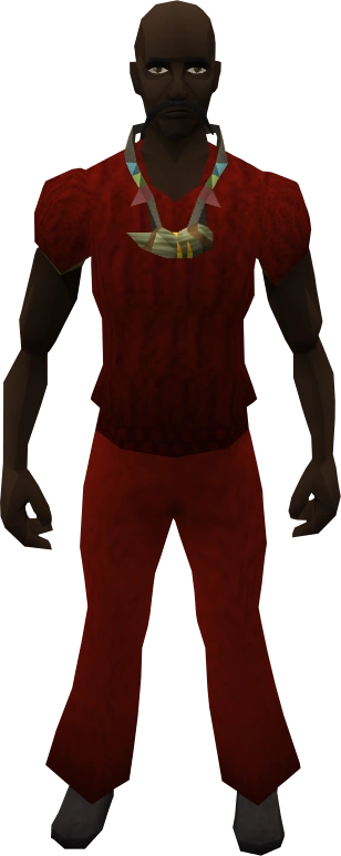 Amulet of zealots equipped