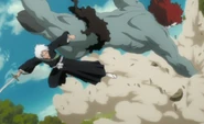 E316 Young Hitsugaya fighting
