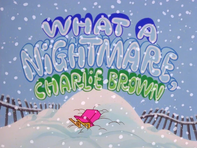 What a nightmare charlie brown-show-1-