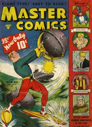 Cover for Master Comics #4