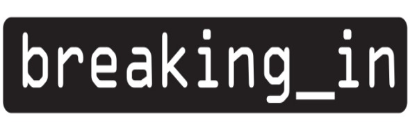 breaking in logo