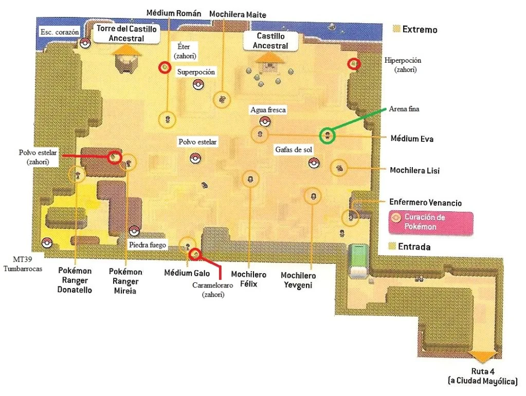 Piedra fuego en Pokémon blanco 2 Poke Masters 3DJuegos