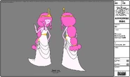 Modelsheet princessbubblegum inglamouroutfit