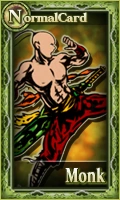 Male Monk Card