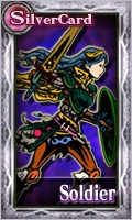 Female Soldier Card
