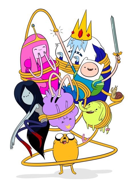 Main characters of adventure time