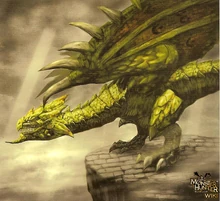 Gold Rathian Art