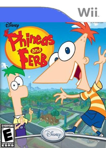 Phineas  Ferb Birthday Cake on Image   Phineas And Ferb Wii Party Cover Jpg   Video Game Fanon Wiki