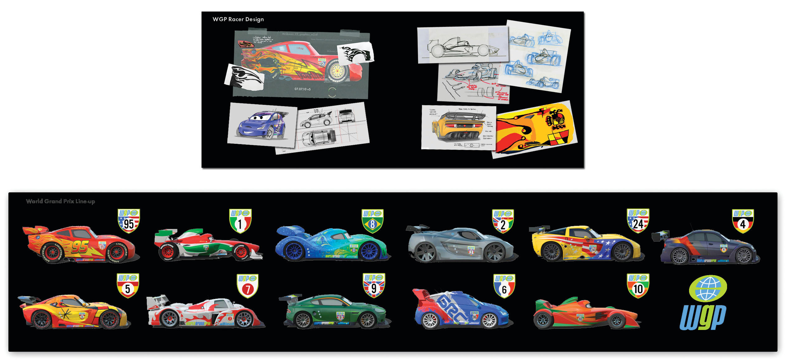 cars 2 world grand prix racers toys