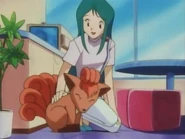 Suzy and vulpix
