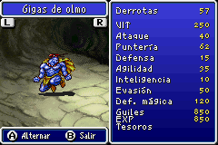 Estadisticas Gigas de Olmo