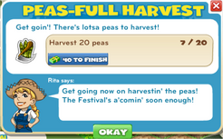 Harvest Peas