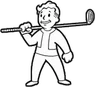Nephi's golf driver icon