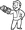 Power fist icon