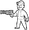 Recharge pistol icon