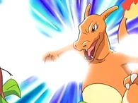EP405 Charizard usando ala de acero 2
