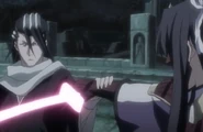 Byakuya stops Senbonzakura
