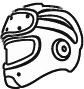 Icon metal helmet
