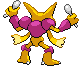 Alakazam espalda G5 variocolor