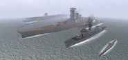 BF1942 MIDWAY IJN FLEET