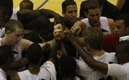 Sky PBA huddle