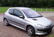 Peugeot 206 front