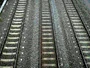 Three rail tracks 350