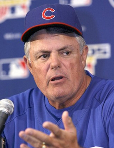 "So we batted out of order, what can you do?" Lou Piniella | Chicago Cubs