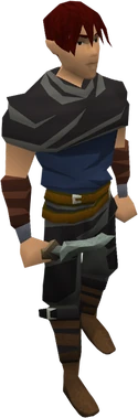Kratonite dagger equipped