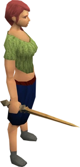 Marmaros rapier equipped