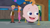 Giant Baby Head Chez Platypus