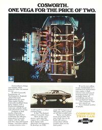 1975 Cosworth Vega Ad