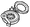 Icon broken compass
