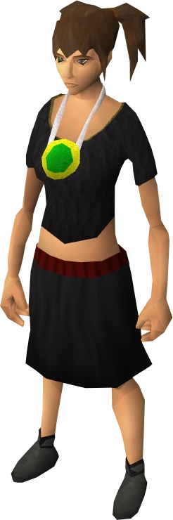 Amulet of defence equipped