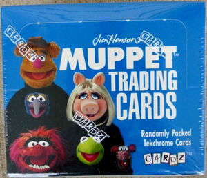 Muppet trading cards box 1