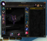 Character window-Character tab-Titles
