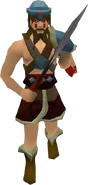 Confused barbarian