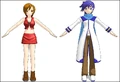 MMDmodel Meiko Kaito Animasa