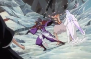 Senbonzakura saves Sode no Shirayuki
