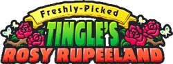 Freshly-Picked Tingle's Rosy Rupeeland (logo)