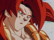 Gogeta Super Saiyan 4 (pose face)