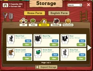 Animals in the Storage Cellar